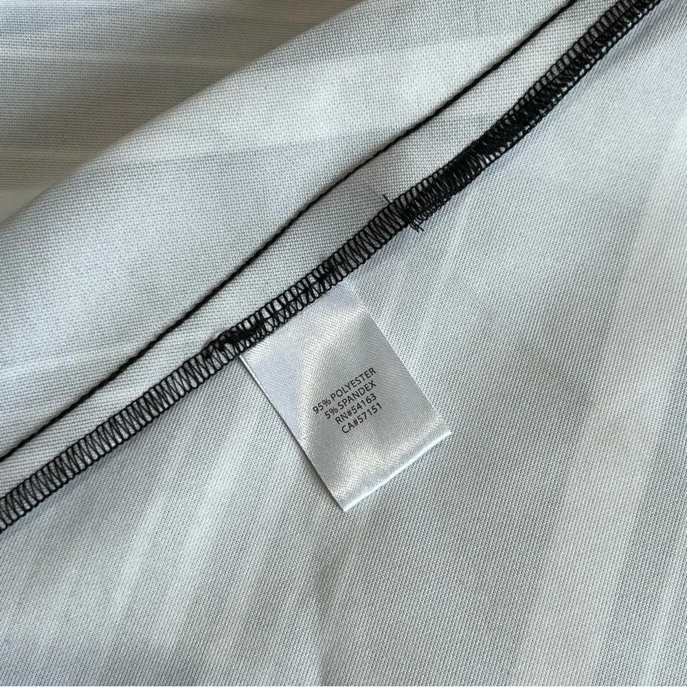 MARC New York Black Gray Vertical Stripes Sleeveless Fit and Flare Dress Size 4